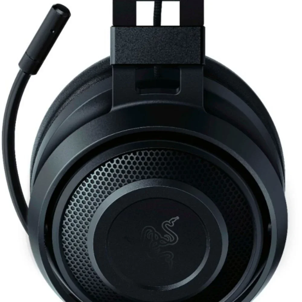 Razer Nari Essential - 7.1 THX surround sound wireless gaming headset (Black)
